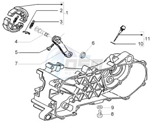 Fly 50 2t drawing Brake lever