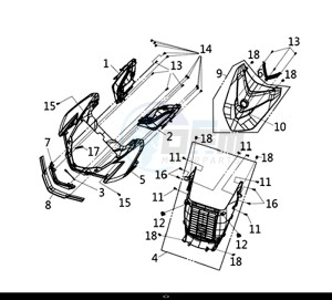 HD 300I ABS (LS30W1-EU) (L9-M0) drawing FR. COVER