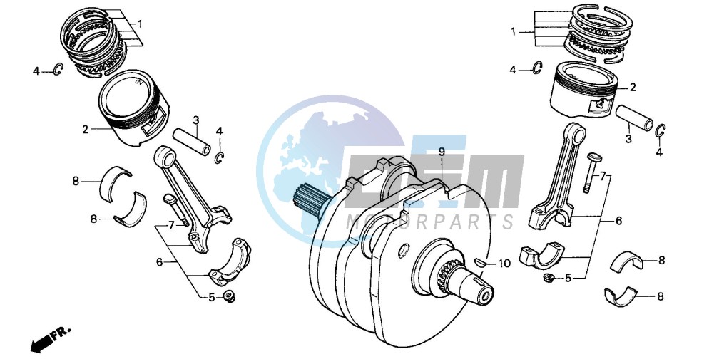 CRANKSHAFT/PISTON