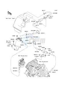 KAF 400 A [MULE 610 4X4] (A6F-AF) AAF drawing FUEL PUMP