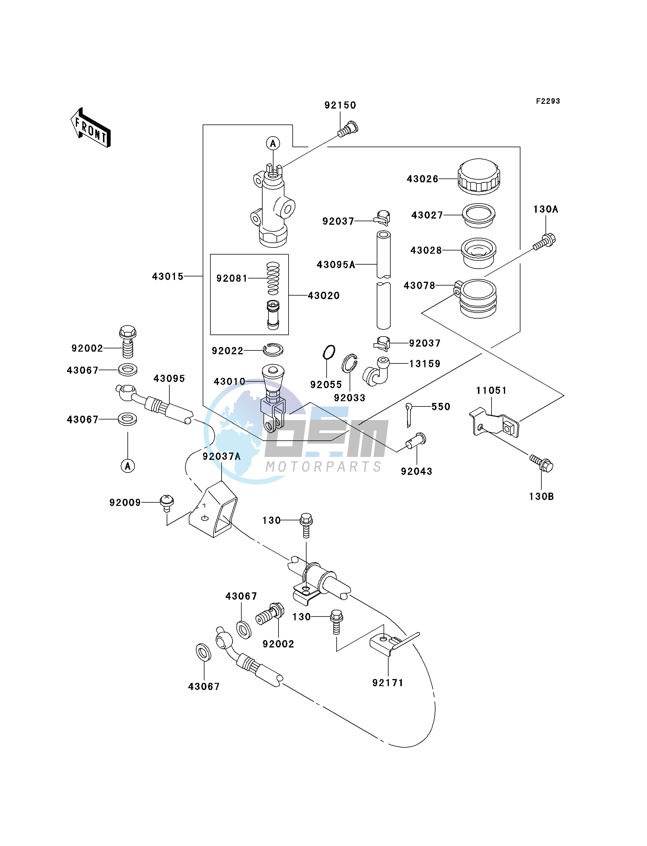 REAR MASTER CYLINDER