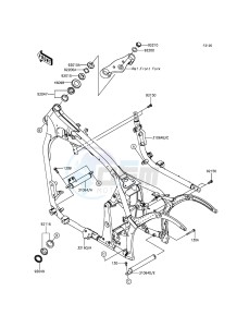 VULCAN 900 CUSTOM VN900CFFA GB XX (EU ME A(FRICA) drawing Frame