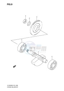 LT-Z400 (E19) drawing CRANK BALANCER