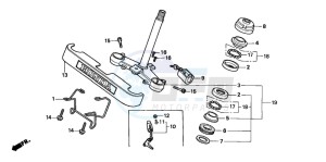 CMX250C REBEL drawing STEERING STEM