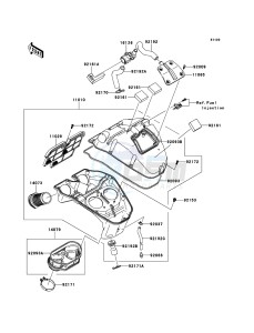 ER-6f ABS EX650B6F GB XX (EU ME A(FRICA) drawing Air Cleaner