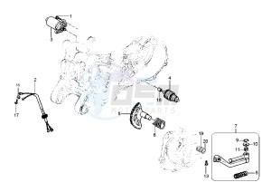 SKIPPER 4T 125-150 drawing Starting motor