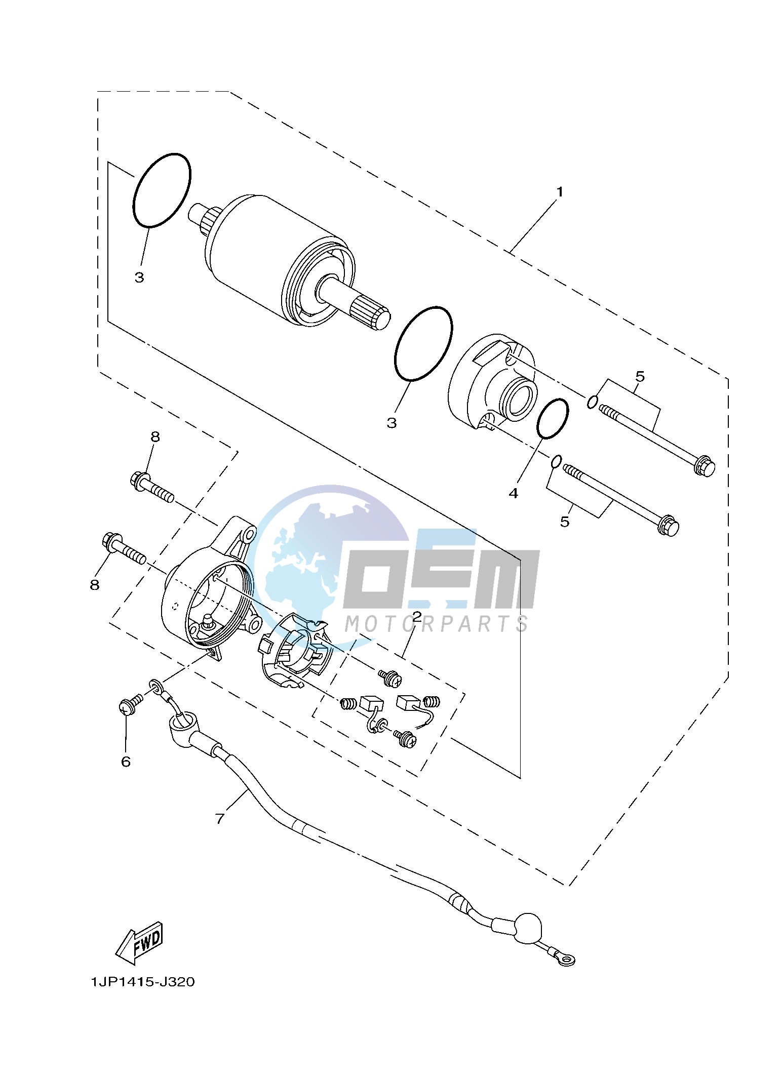 STARTING MOTOR