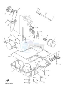 FJR1300A FJR1300-A FJR1300A ABS (B888) drawing OIL COOLER