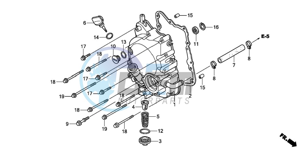 RIGHT CRANKCASE COVER