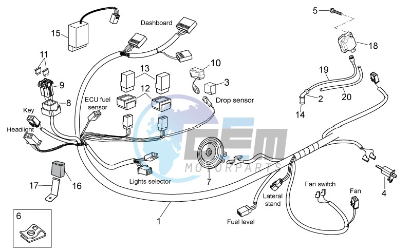 Front electrical system