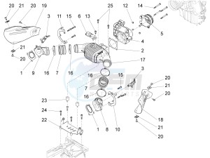 MGX 21 FLYING FORTRESS 1380 USA drawing Throttle body