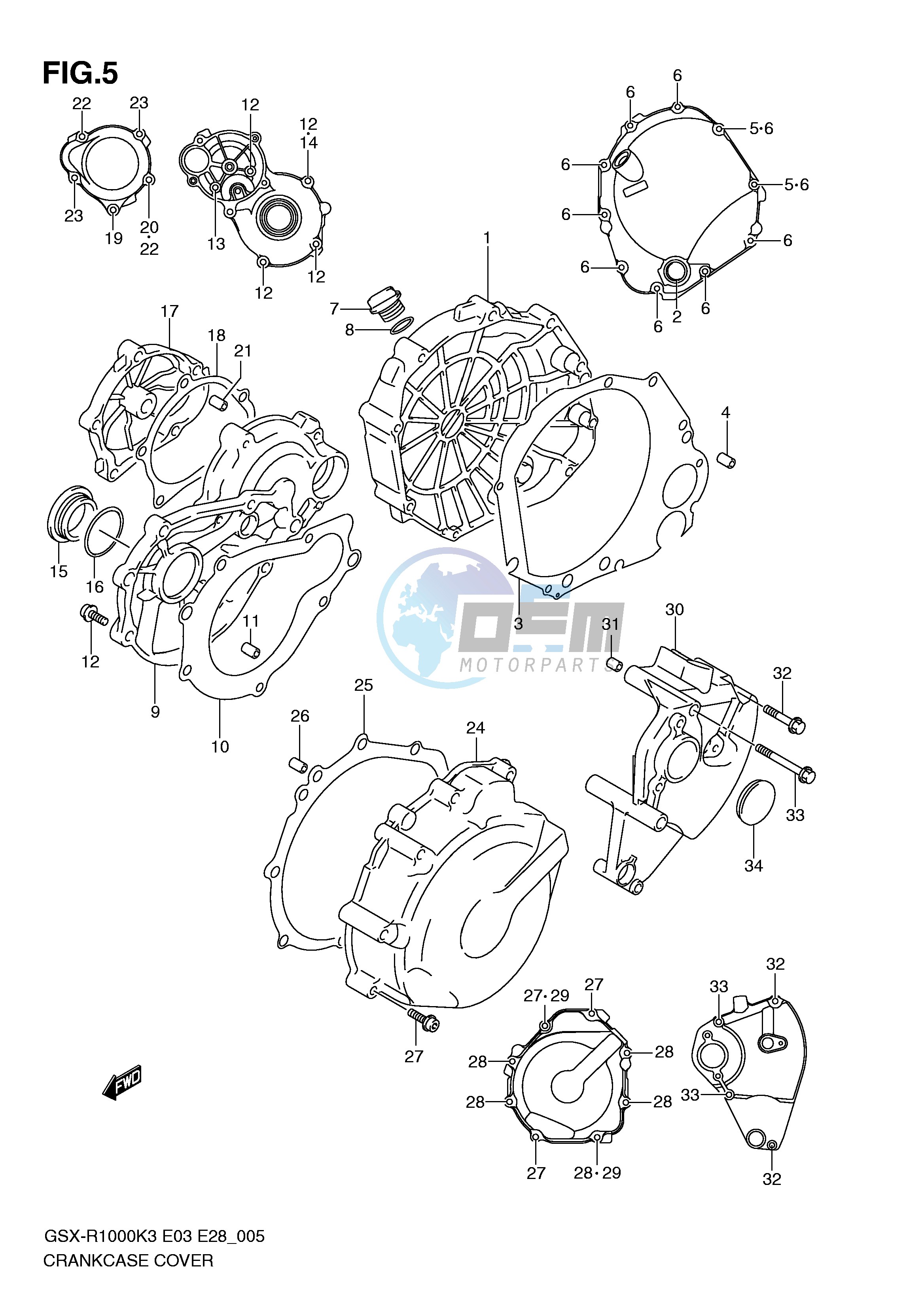 CRANKCASE COVER