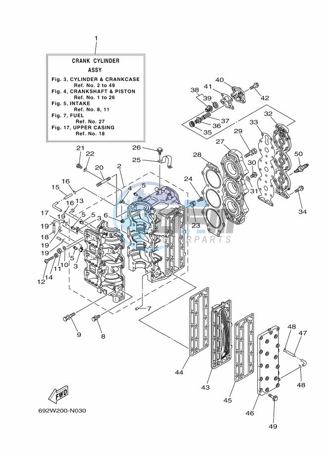 CYLINDER--CRANKCASE