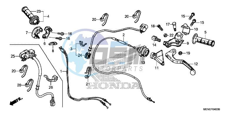 HANDLE LEVER/SWITCH/CABLE