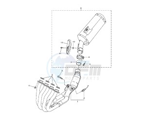 FZ8-N 800 drawing EXHAUST