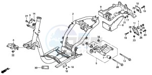 SA50 drawing FRAME BODY