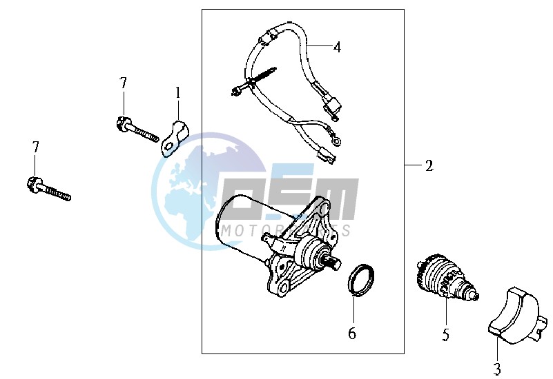 STARTER / OILPUMP