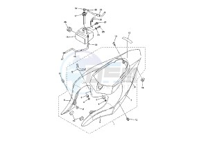 YZF-R1SP 1000 drawing SIDE COVER