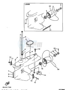 L250B drawing LOWER-CASING-x-DRIVE-3