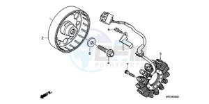 CB600FAA Europe Direct - (ED / ABS 25K) drawing GENERATOR