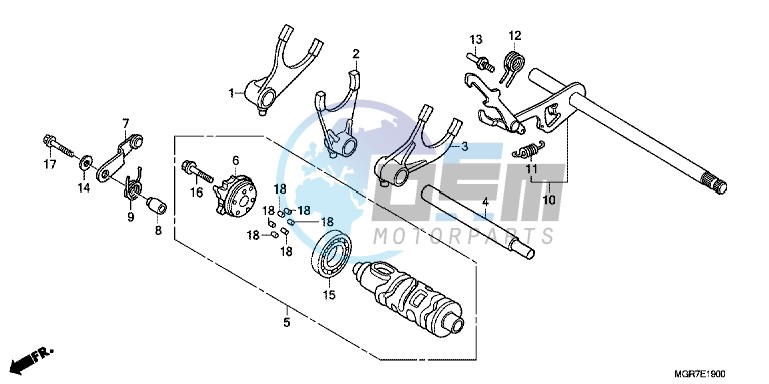 GEARSHIFT DRUM