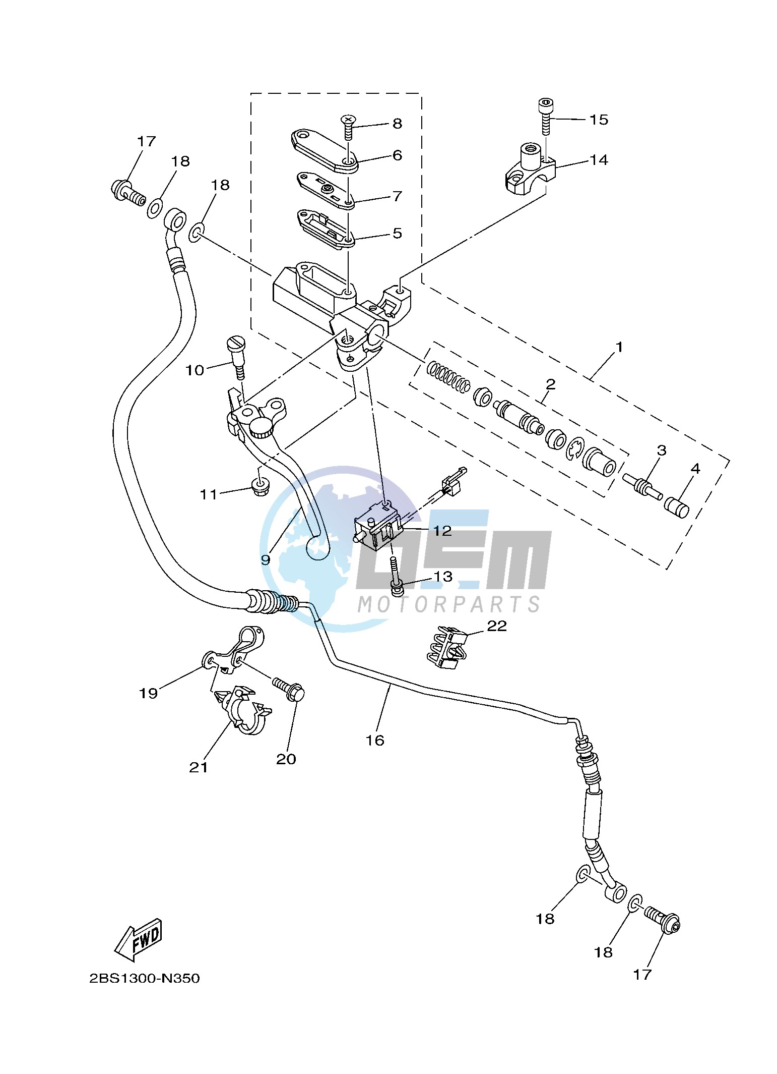 FRONT MASTER CYLINDER 2