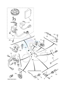 MT07 700 (1WS6 1WS8) drawing ELECTRICAL 2