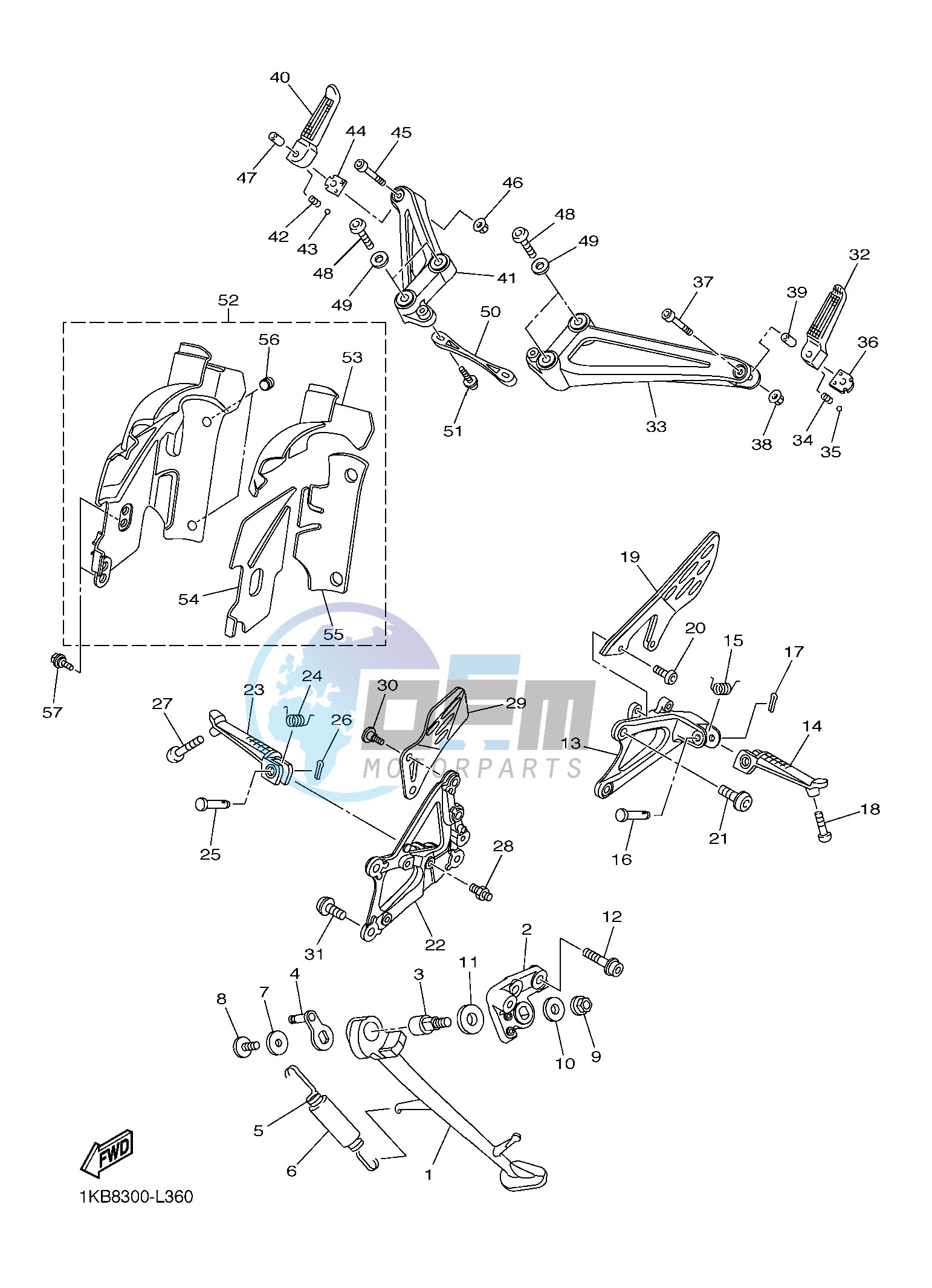 STAND & FOOTREST