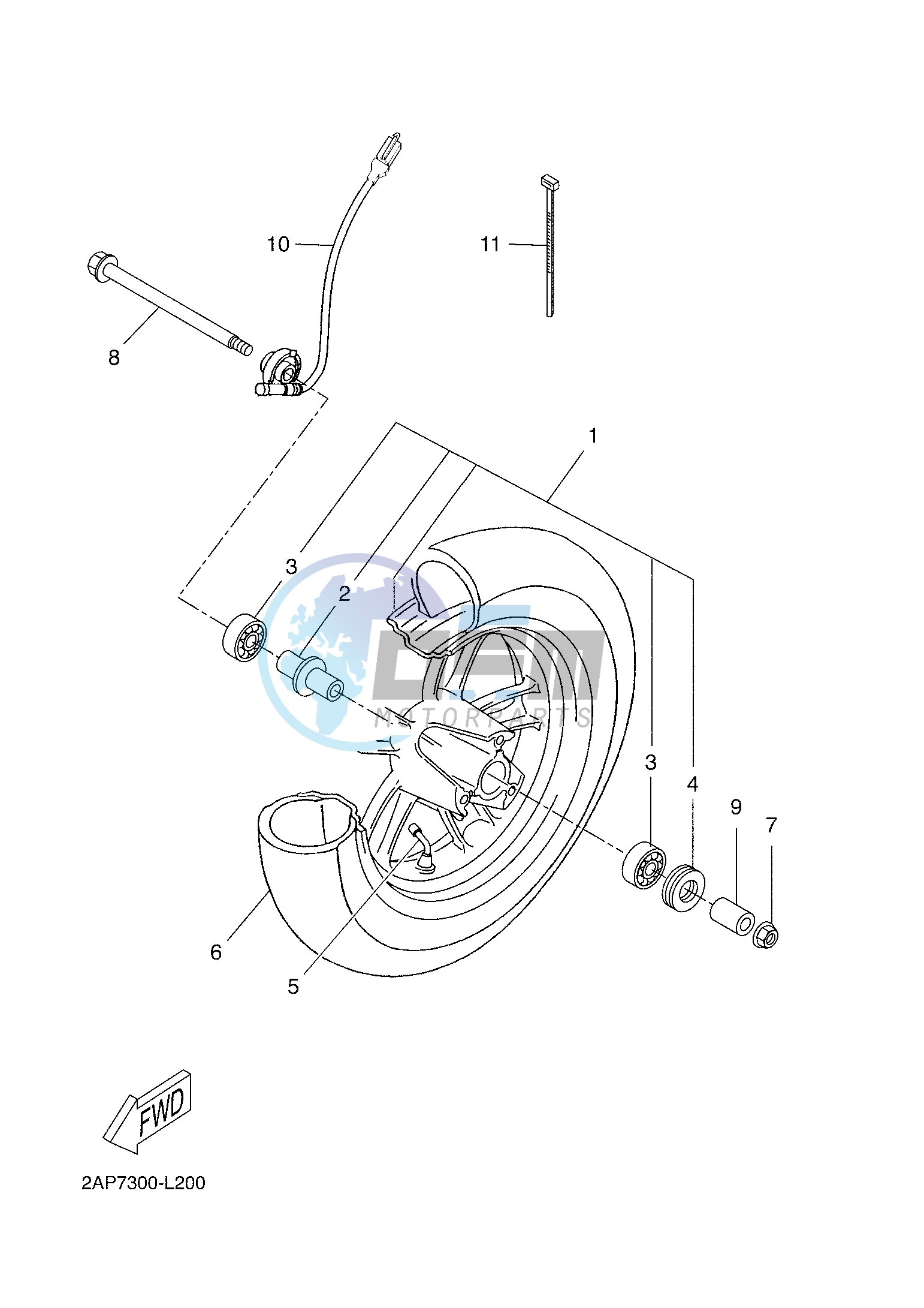 FRONT WHEEL