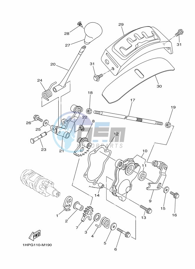 SHIFT SHAFT