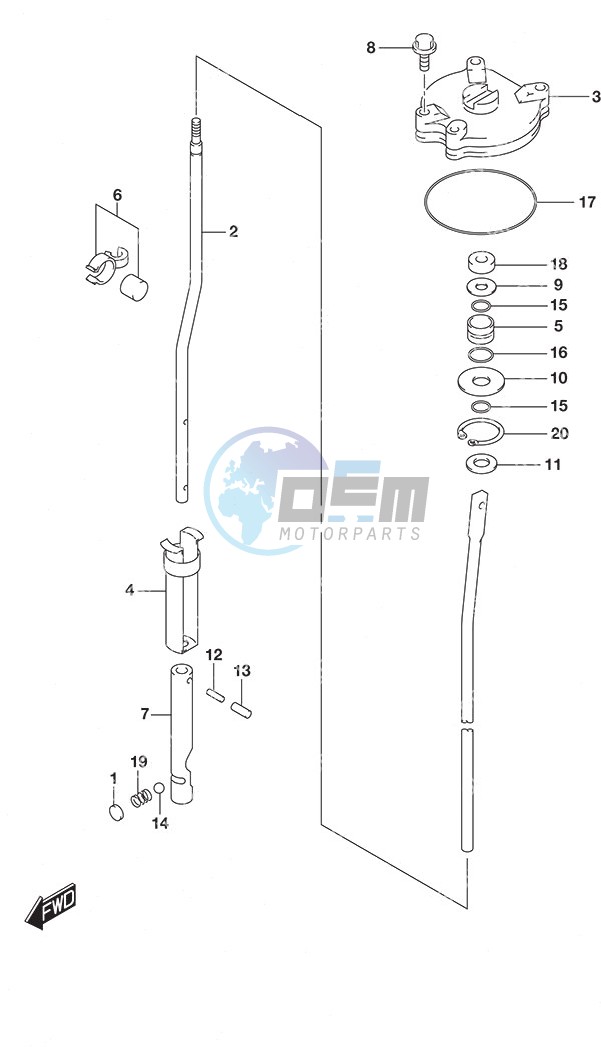 Shift Rod High Thrust