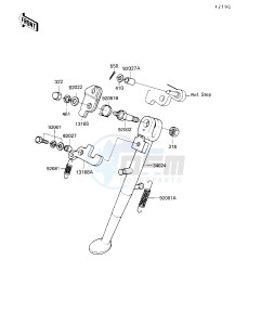 KE 100 B [KE100] (B9-F10) [KE100] drawing STAND