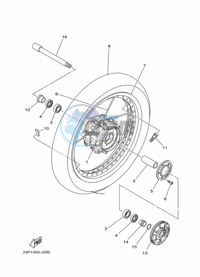 FRONT WHEEL