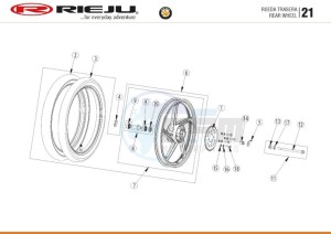 HOBBY-BYE-BIKE-25-KM-H-EURO4-HOLLAND-BLACK 50 drawing REAR WHEELS