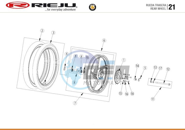 REAR WHEELS