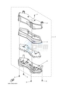 XP500A T-MAX 530 (2PWM) drawing METER