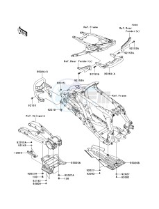 KSF 450 B [KFX450R MONSTER ENERGY] (B8F-B9FB) B8FA drawing GUARD-- S- -