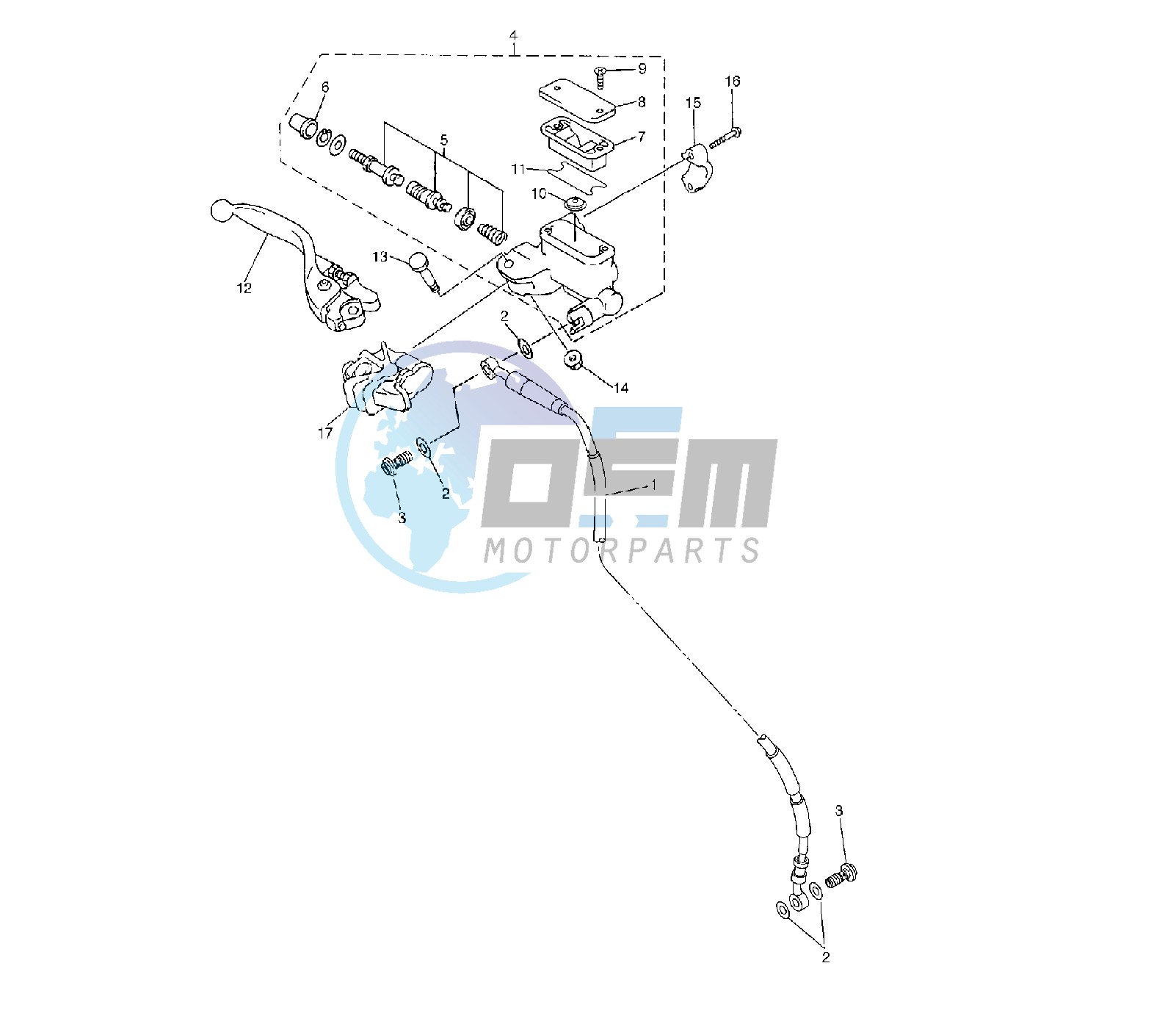 FRONT MASTER CYLINDER