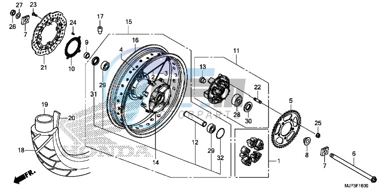 REAR WHEEL