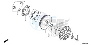 SH300AD SH300i E drawing DRIVE FACE