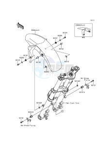 ER-6F_ABS EX650FDS XX (EU ME A(FRICA) drawing Front Fender(s)