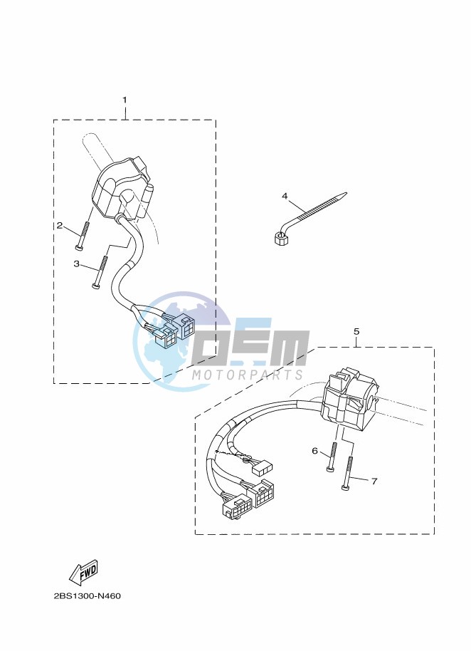 HANDLE SWITCH & LEVER