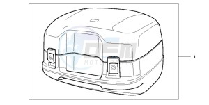 FES250 FORESIGHT drawing 35L TOP BOX E