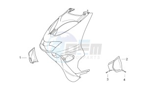 SR 50 H2O drawing Front body IV