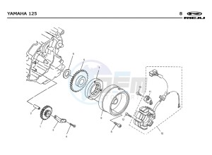 RS2-125-MATRIX-PRO-BLACK drawing STATOR  Yamaha 125 4t Euro 2