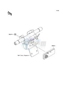 VN1700_VOYAGER_CUSTOM_ABS VN1700KEF GB XX (EU ME A(FRICA) drawing Reflectors