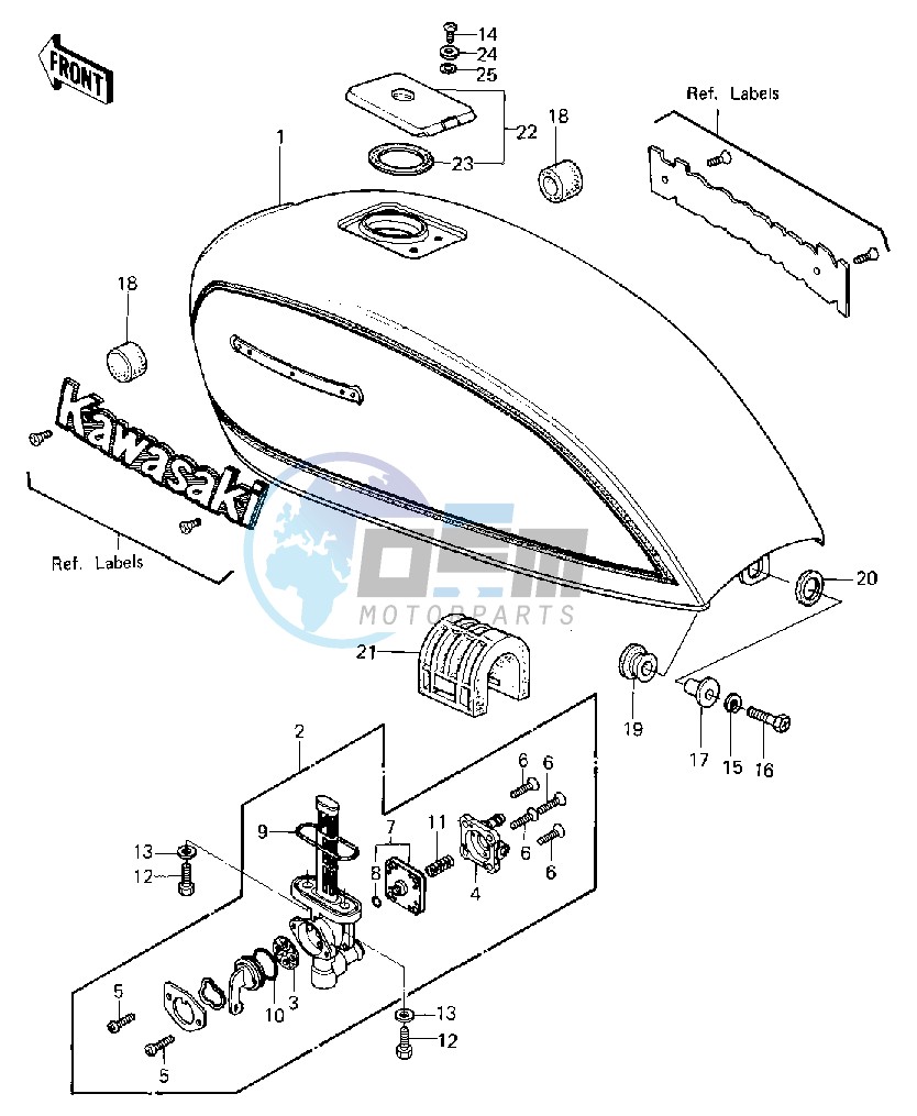 FUEL TANK -- 80 D1- -