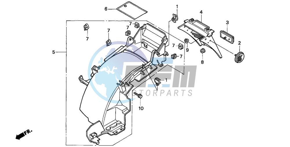 REAR FENDER