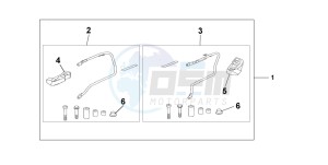 CBF1000T drawing PANNIER STAY