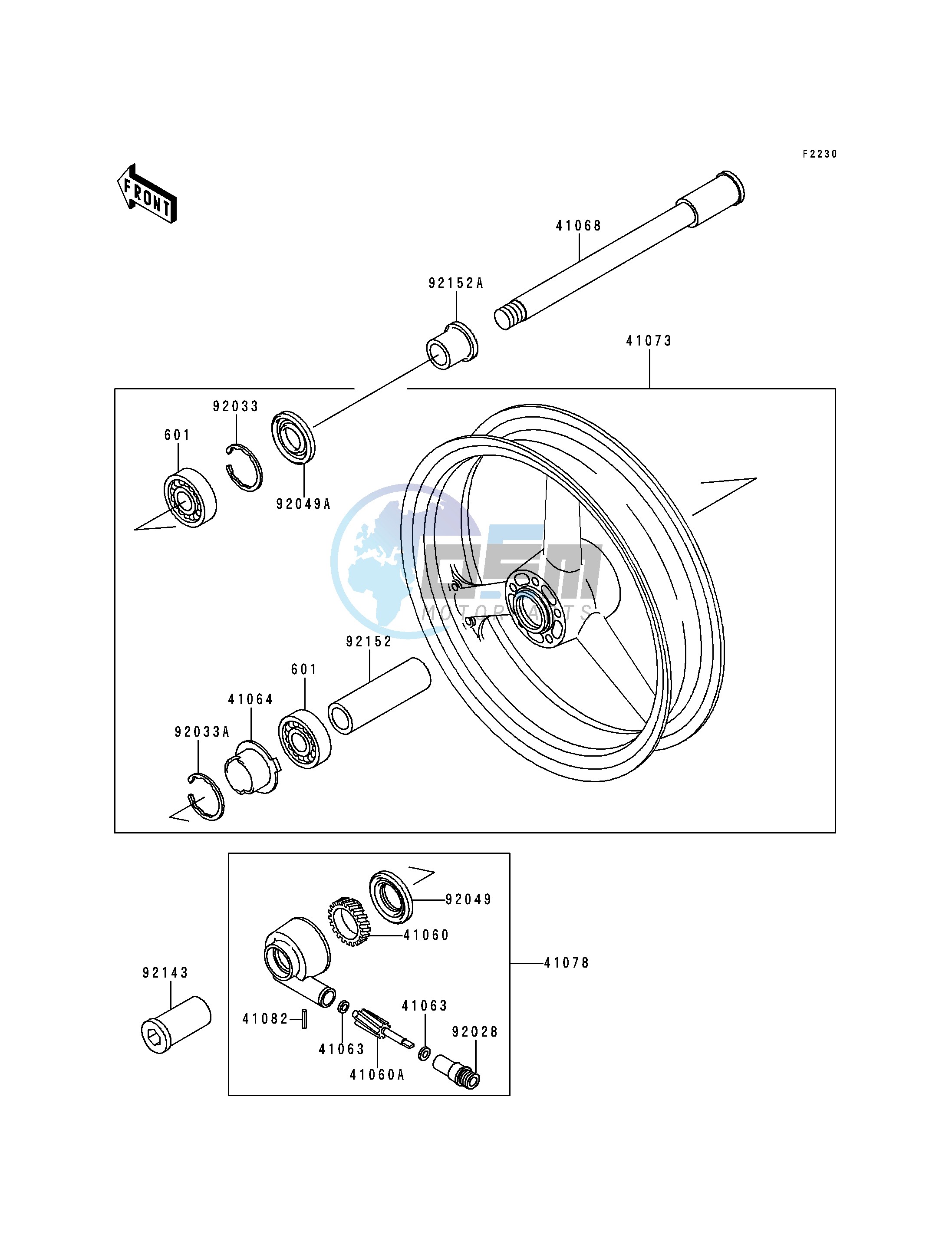 FRONT WHEEL